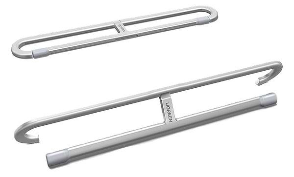 Фото - Підставка під ноутбук UGREEN LP846 Invisible Portable Desktop Laptop Stand 13-16" Silver (45415)