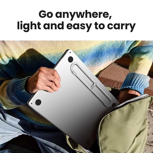 Фото - Підставка під ноутбук UGREEN LP846 Invisible Portable Desktop Laptop Stand 13-16" Silver (45415)