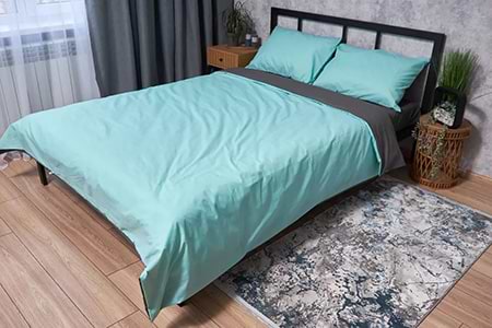 Комплект постельного белья детский Moon&Star Бязь Gold Люкс Gray Mind 110х140 нав. 2х50х50 (MS-830000058)