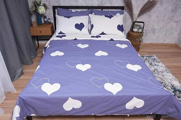 Фото - Комплект постельного белья детский Moon&Star Бязь Gold Люкс Royal Blue 110х140 нав. 2х50х50 (MS-830000026)