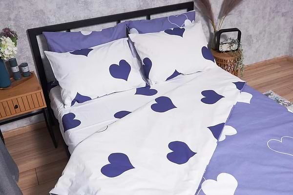 Фото - Комплект постельного белья детский Moon&Star Бязь Gold Люкс Royal Blue 110х140 нав. 2х50х50 (MS-830000026)