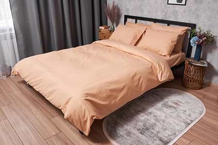 Комплект постельного белья детский Moon&Star Бязь Gold Люкс Cream 110х140 нав. 2х50х70 (MS-830000127)