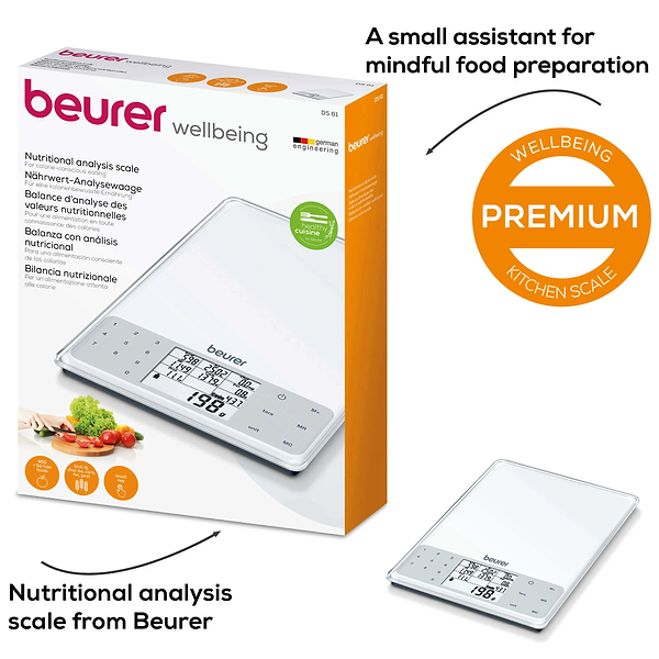 Фото - Весы кухонные Beurer DS 61