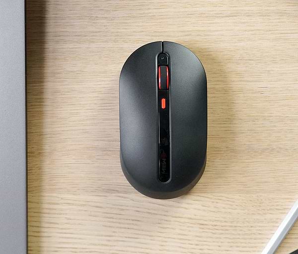 Фото - Миша бездротова Xiaomi MiiiW Wireless Mute Mouse Black MWMM01
