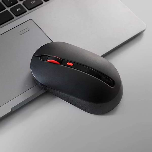 Фото - Миша бездротова Xiaomi MiiiW Wireless Mute Mouse Black MWMM01