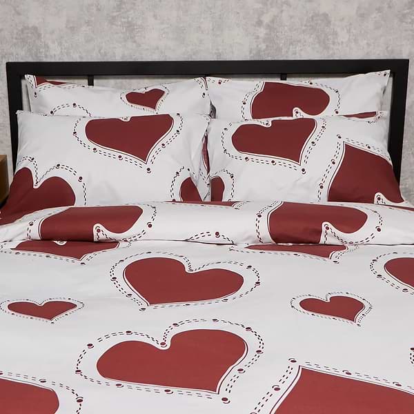 Фото - Комплект постільної білизни Moon&Star Бязь Gold Люкс Romantic Mood 175х210 нав. 4х50х70 (MS-820008758)