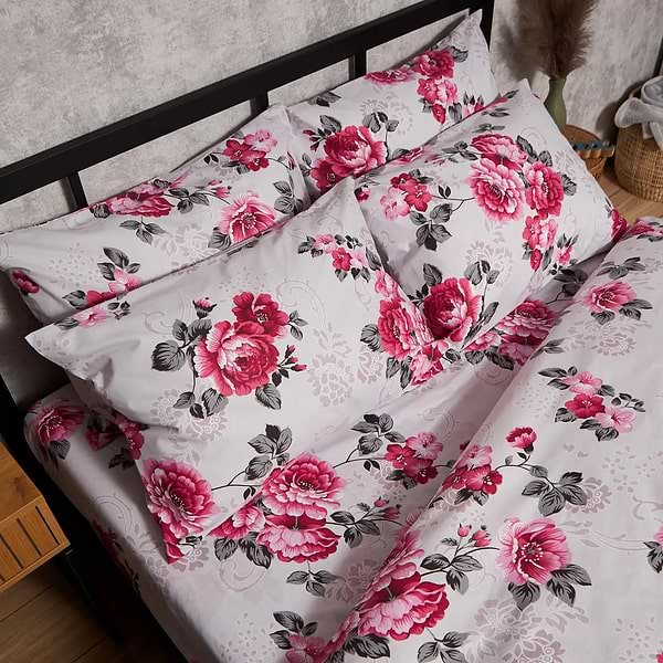 Фото - Комплект постільної білизни Moon&Star Бязь Gold Люкс Rose Whisper 200х220 нав. 4х50х70 (MS-820009708)