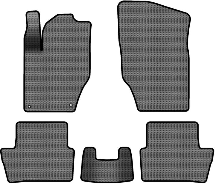 EVA коврики в салон авто EVAtech для C4 Citroen 2010-2018 2 поколение Htb EU CN1556C5CP2SGB