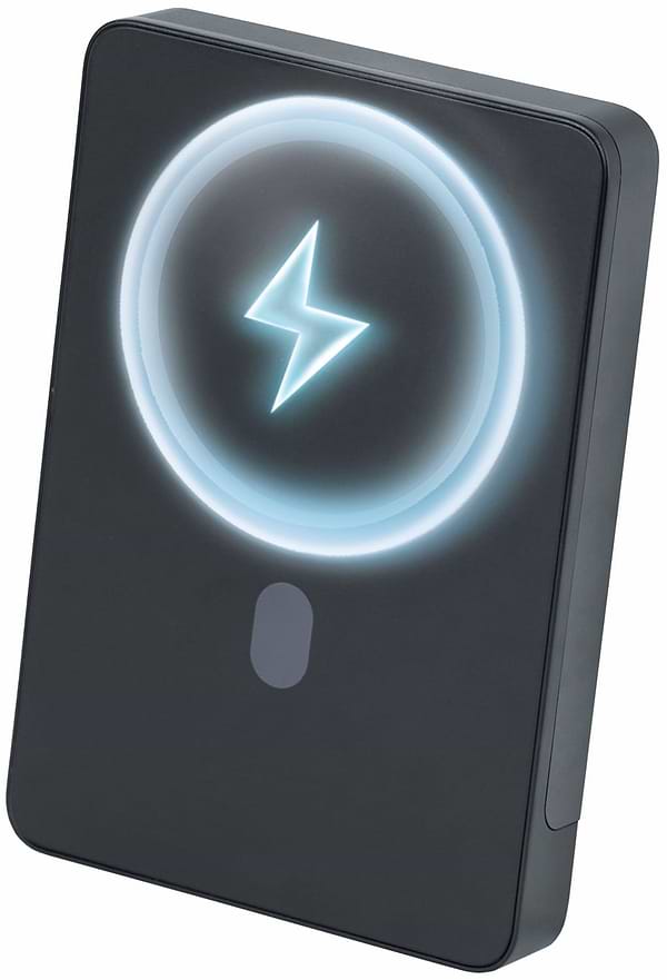 Фото - Батарея мобильная Brevia ePower LCD 10000mAh MagSafe SuperSlim PD20W Qі15W Black (45530MSB)