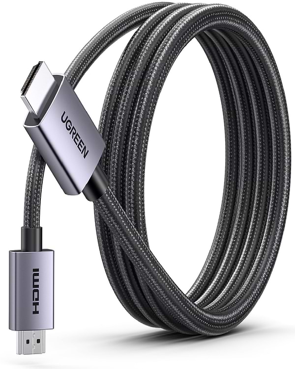 Фото - Кабель HDMI UGREEN HD153 HDMI 2.0 to HDMI 1m Black (25297)