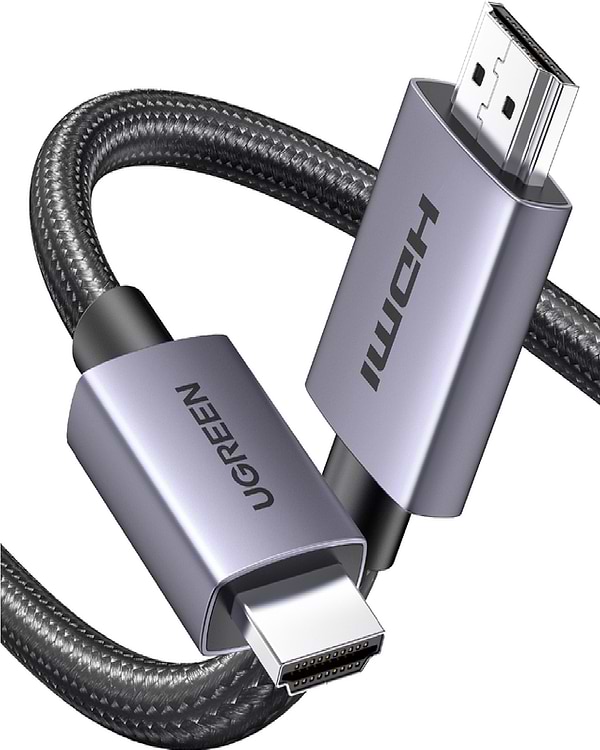 Фото - Кабель HDMI UGREEN HD153 HDMI 2.0 to HDMI 1m Black (25297)
