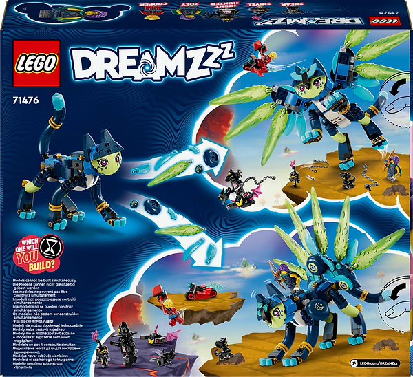 Фото - Конструктор LEGO DREAMZZZ Зоуі й котосова Зіан (71476)