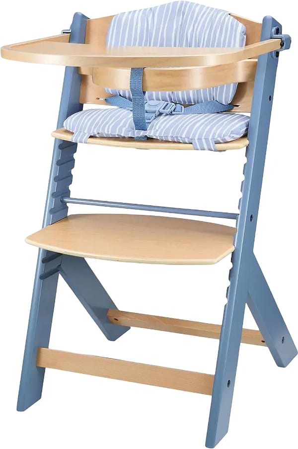 Фото - Стільчик для годування класичний Kinderkraft Enock Nordic Breeze (KHENOC00NOR0000)