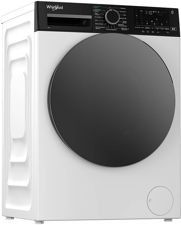 Фото - Комплект техніки Whirlpool Пральна машина з фронтальним завантаженням + Сушильна машина + Комплект кріплень для встановлення в колону Whirlpool WAM 762WBC UA + WPS 7 WBS UA + Iniversal Basic Stacking Kit FG (KCL103)