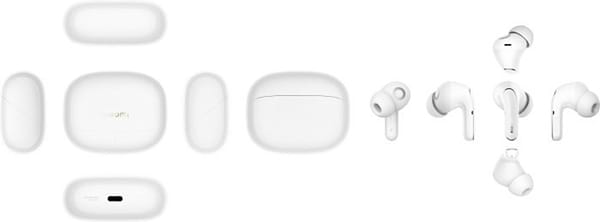 Фото - Наушники вкладыши беспроводные TWS Xiaomi Buds 5 Pro Bluetooth Ceramic White (BHR9642GL)