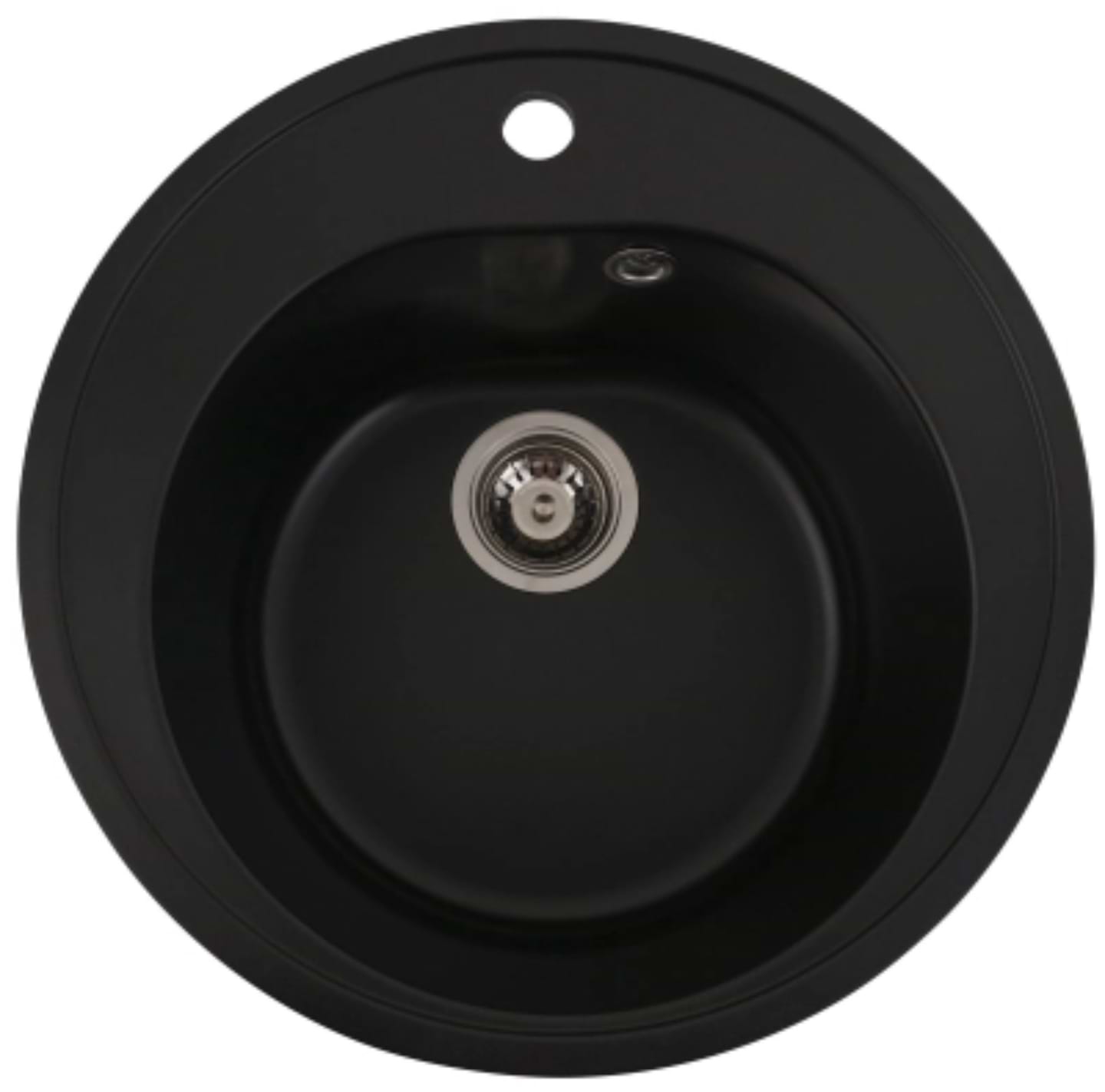 Мойка кухонная VALESO 510 LUNA матовая Чорная