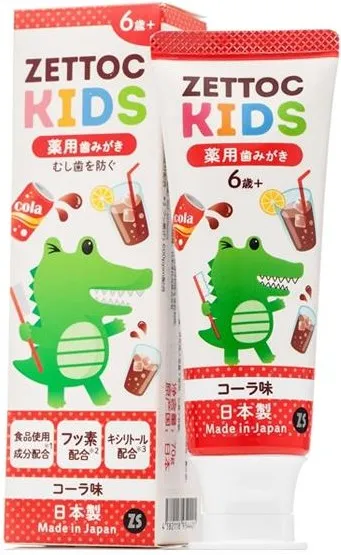 Фото - Зубная паста детская Zettoch Kids Toothpasta Cola (4582118954421)
