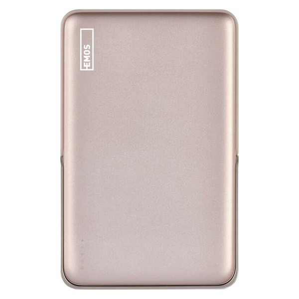Фото - Батарея мобільна EMOS B0552RG 10000мАч бездротова зарядка, підставка рожевий