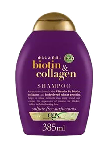 Шампунь жіночий OGX з біотином і колагеном 385 мл (0022796976703)