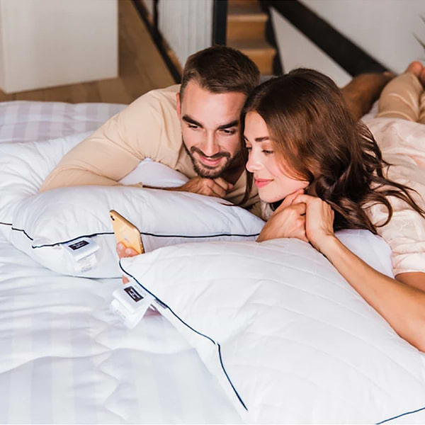 Фото - Подушка стандартна MirSon бамбукова Royal Pear 0414 середня 60х60 см (2200000041500)