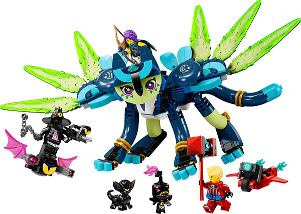 Фото - Конструктор LEGO DREAMZZZ Зоуі й котосова Зіан (71476)