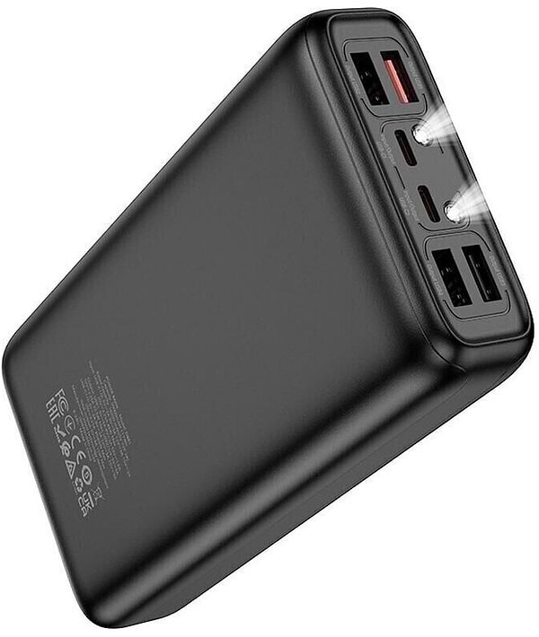 Фото - Батарея мобільна HOCO DB81 Apollo PD65W 30000 mAh Black