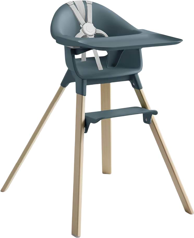 Стільчик для годування класичний Stokke Clikk Fjord Blue (552005) - Фото 1