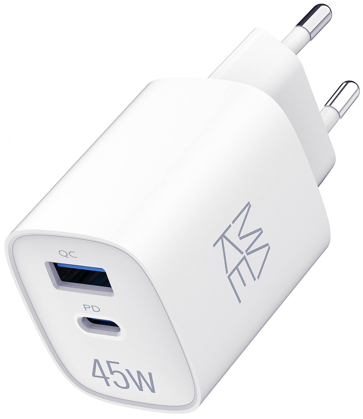 Купити Мережевий зарядний пристрій MAKE 45W GaN PD + QC3.0 White (MCW-4521GWH) - Фото 1 Мережевий зарядний пристрій MAKE 45W GaN PD + QC3.0 White (MCW-4521GWH) - Фото 1