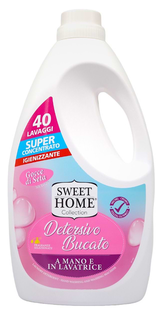 Гель для стирки Sweet Home НЕЖНОСТЬ ШЕЛКА 2 л (SHWGSD2000) - Фото 1