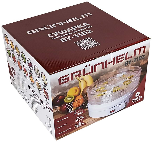 Фото - Сушилка для фруктов и овощей Grunhelm BY1102