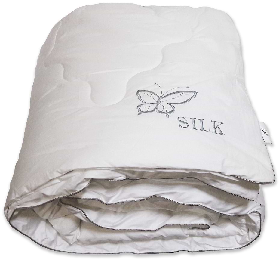 Ковдра всесезонна полуторна Word of Dream Метелик 145х205 см Біла (13931)