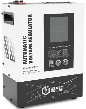 Стабілізатор напруги Europower EWMR90-5KVA LCD
