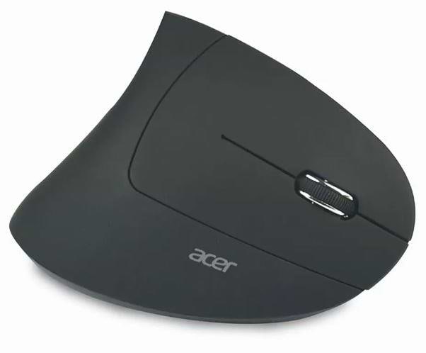 Фото - Мышь беспроводная Acer Vertical Wireless Mouse 2.4G Black (HP.EXPBG.009)