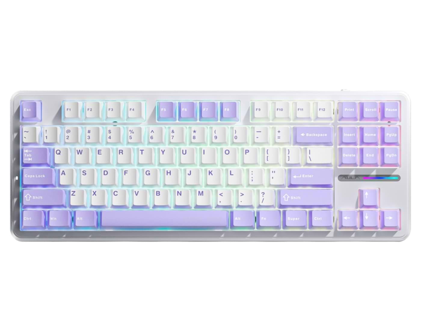 Клавиатура проводная игровая Aula F87 Wired Gaming mechanical keyboard (6948391202464) - Фото 1