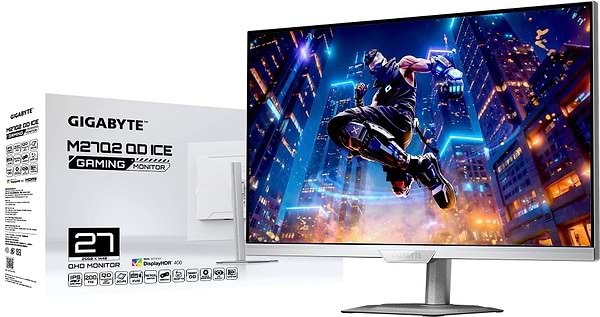 Фото - Монітор ігровий Gigabyte M27Q2 QD ICE Gaming Monitor