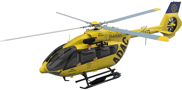 Фото - Набір для моделювання техніки Revell Геликоптер Airbus H145 ADAC Рятувальна служба (RVL-04969)