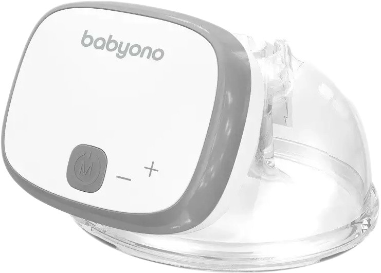 Електричний молоковідсмоктувач BabyOno акумуляторний SHELLY вільні руки (1000) - Фото 1