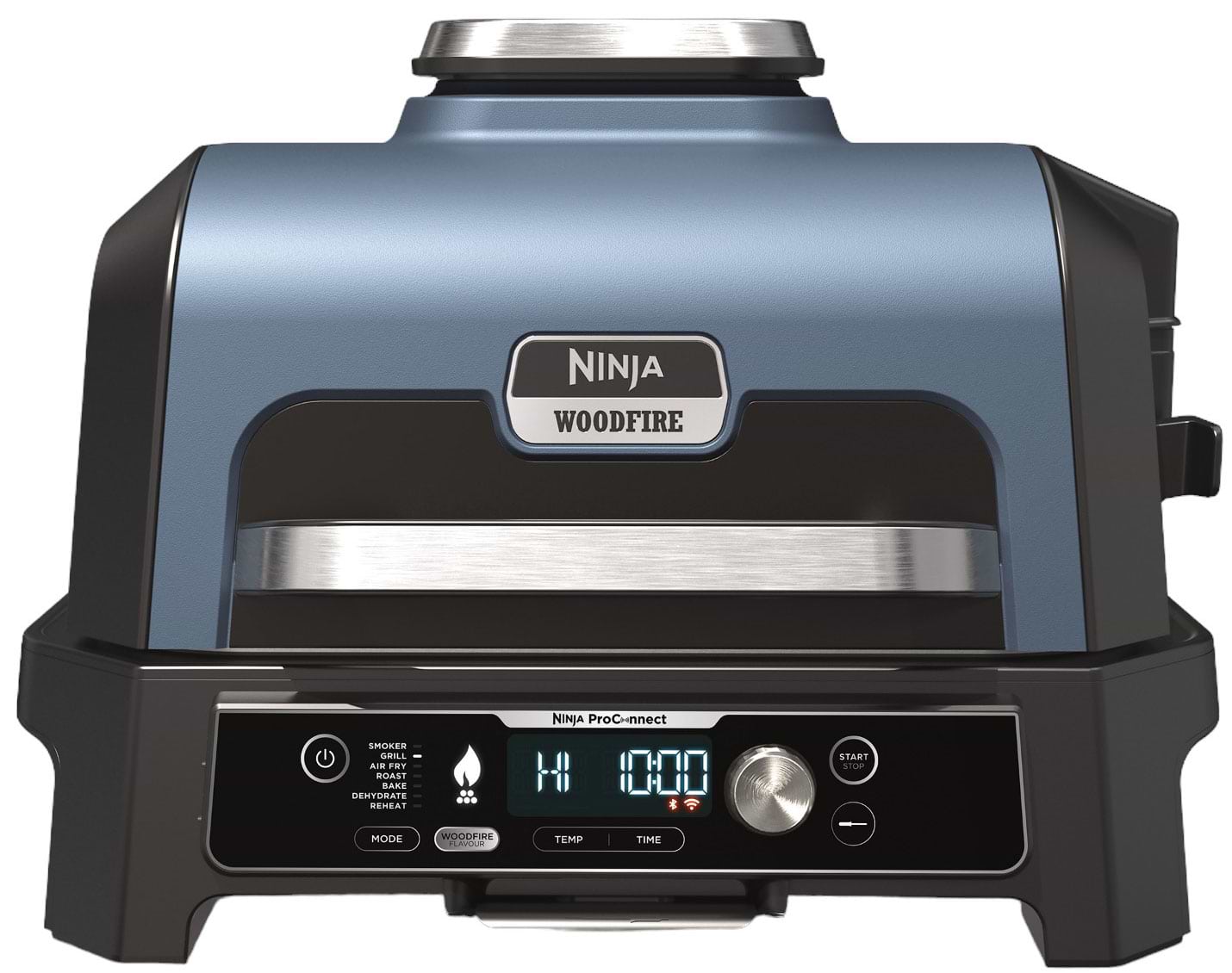 Гриль-барбекю электрический Ninja и коптильня Woodfire Pro Connect XL (OG901EU) - Фото 1
