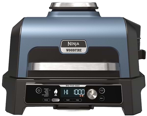 Фото - Гриль-барбекю электрический Ninja и коптильня Woodfire Pro Connect XL (OG901EU)