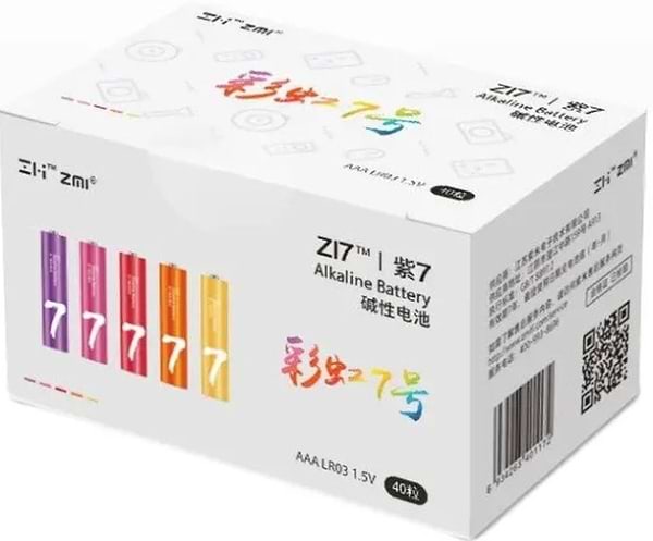 Фото - Батарейка тип AAA ZMI 40 шт. AA740 (3059783)