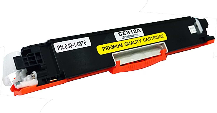 Картридж для лазерных принтеров/МФУ Makkon аналог HP СE312A (126A), Canon 729 yellow (MN-HP-SE312A)