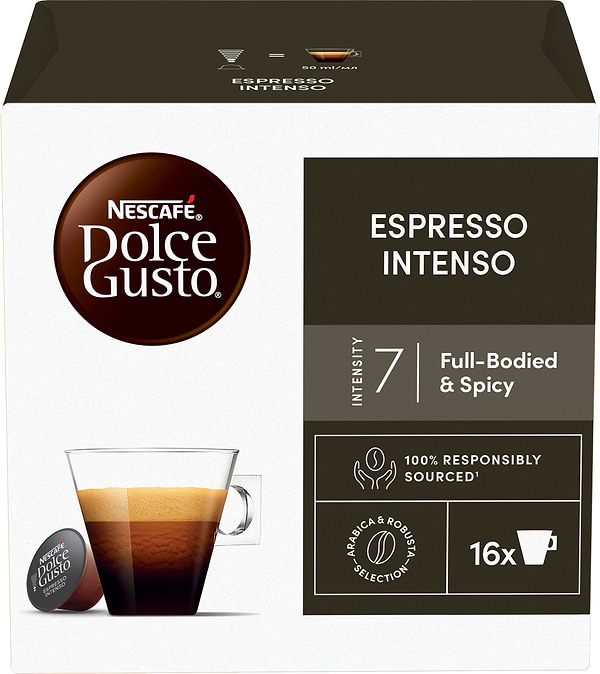 Фото - Кофе в капсулах Nescafe DOLCE GUSTO Espresso Intenso 112 г