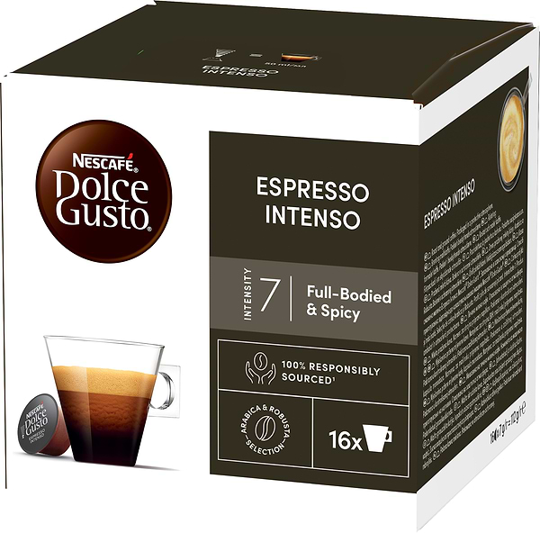 Фото - Кофе в капсулах Nescafe DOLCE GUSTO Espresso Intenso 112 г