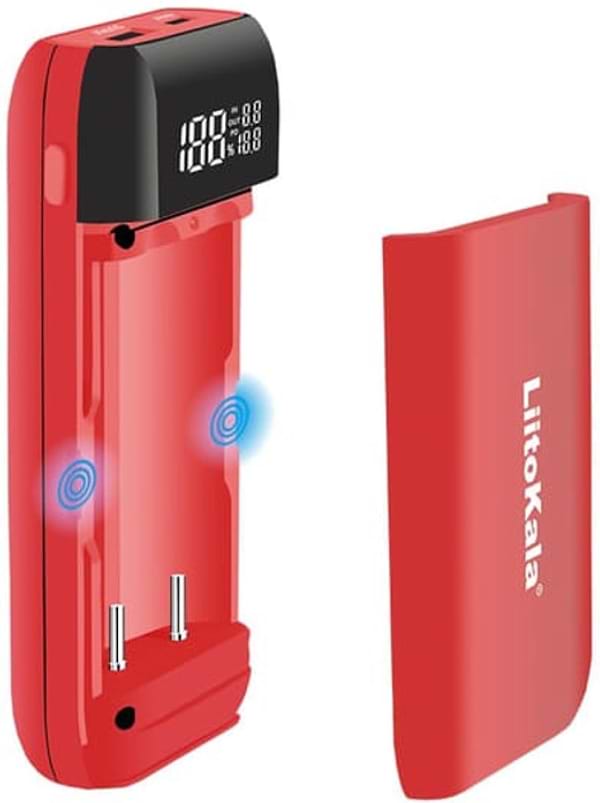 Фото - Батарея мобільна LiitoKala Lii-MP2 PowerBank Red QC3.0&PD3.0