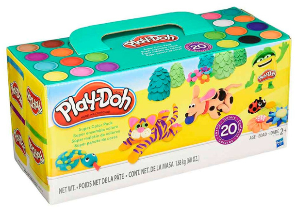 Фото - Матеріали Hasbro Play-Doh 20 баночок (A7924)