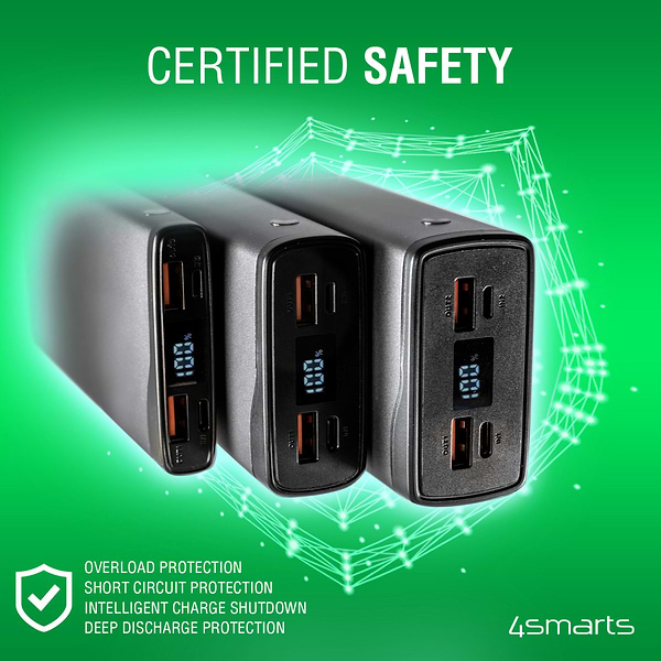 Фото - Уценка - Батарея мобильная 4smarts VoltHub Pro 26800 mAh