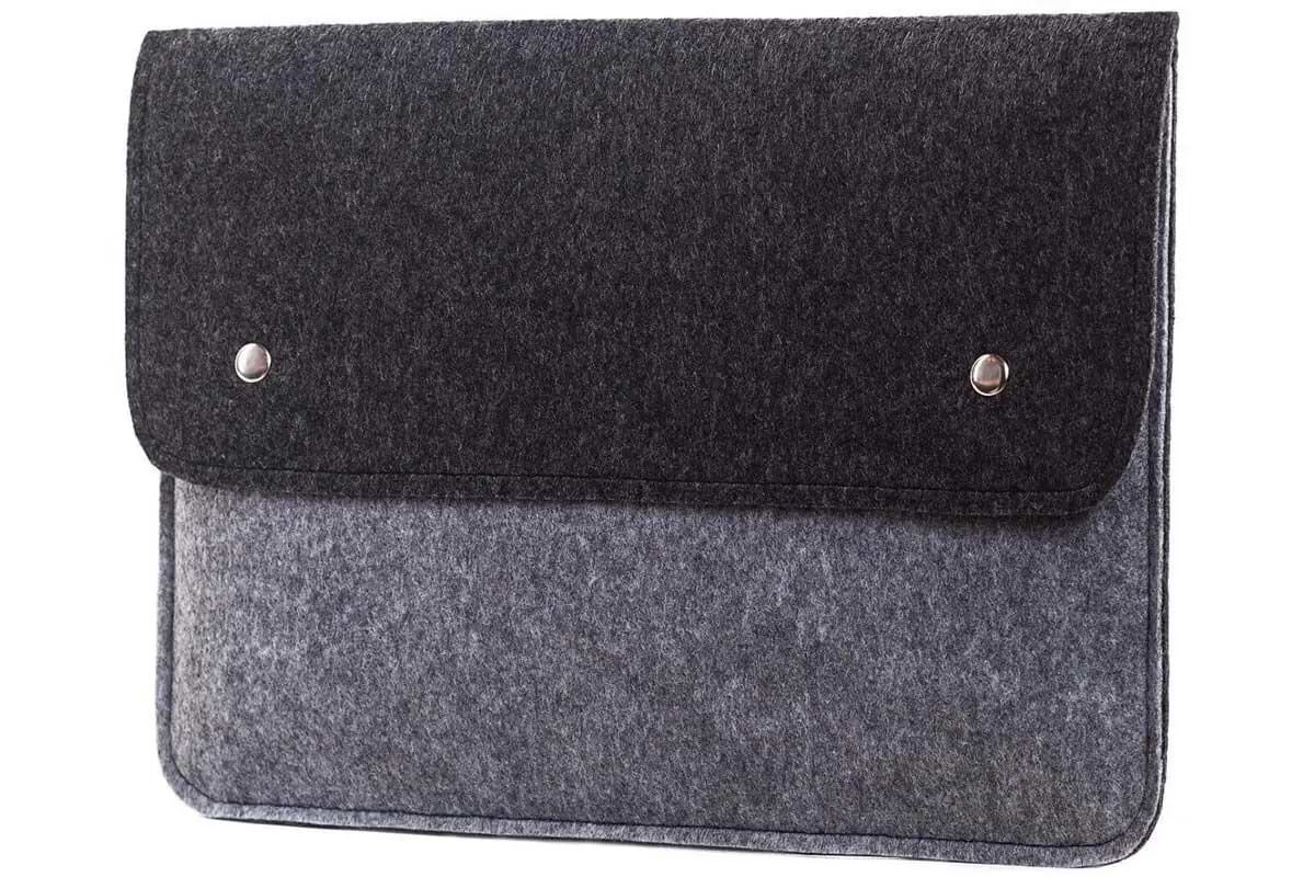 Чехол для ноутбука Gmakin for Macbook Pro 15 Black/Grey (GM05-15) - Фото 1