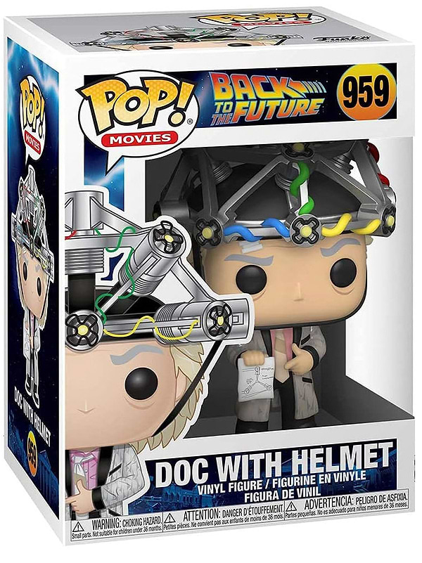 Фото - Коллекционная фигурка FUNKO POP! серии BTTF - DOC W/HELMET (46914)
