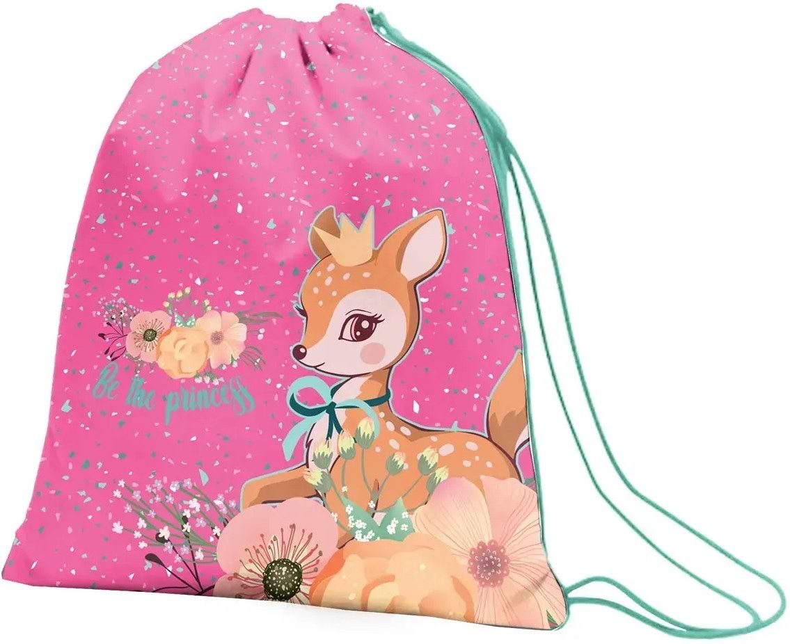 Сумка для обуви 1 Вересня SB-10 Forest princesses розовый (558169)