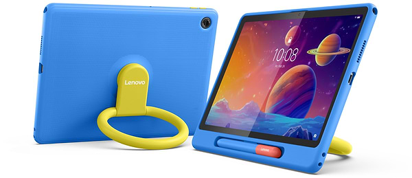 Фото - Планшет Lenovo Tab 4/128 LTE (ZAEJ0129UA) Luna Grey+Kids Bumper&Pen